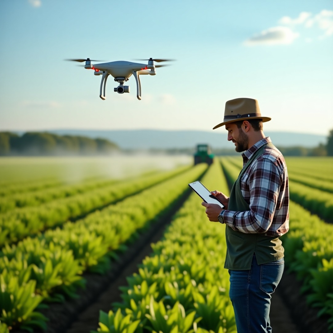 Robot a mezőn termést vizsgál – AI a mezőgazdaságban