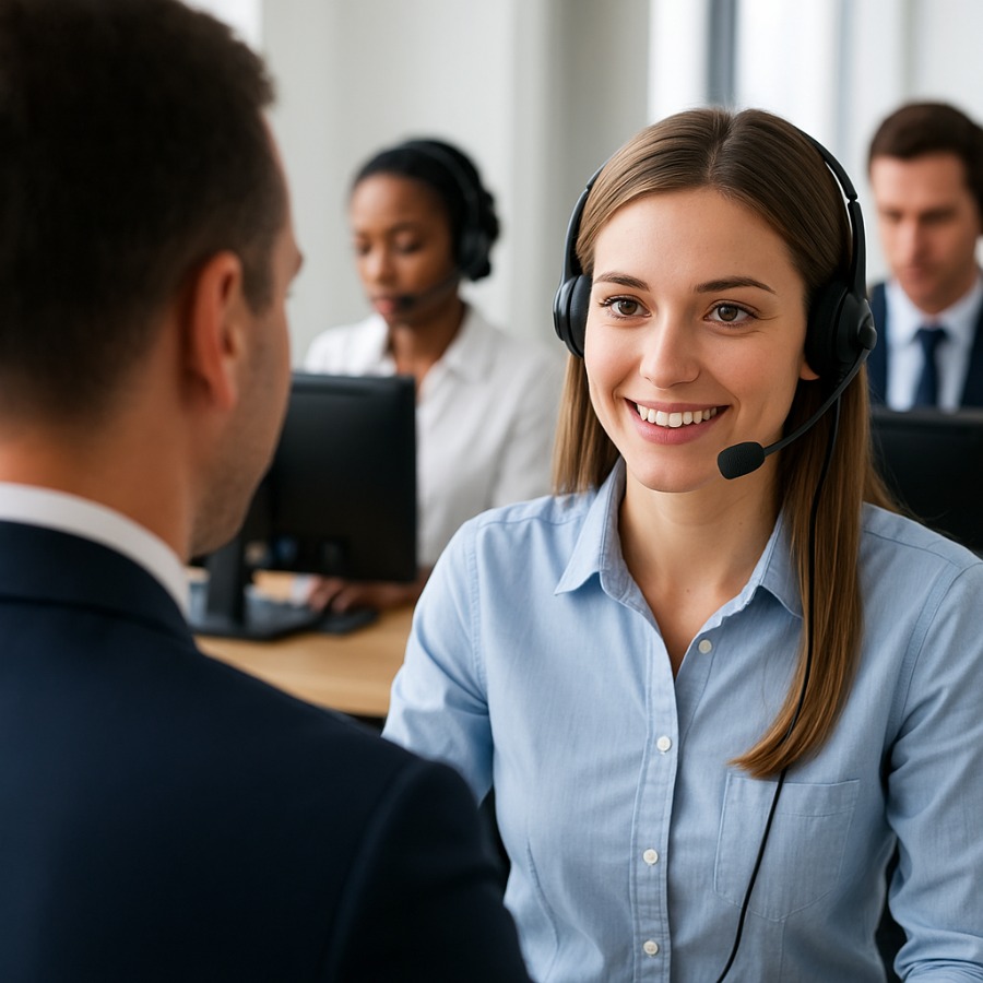 Ügyfélszolgálati munka mesterséges intelligencia támogatással. A mesterséges intelligencia nem veszi el a munkádat!