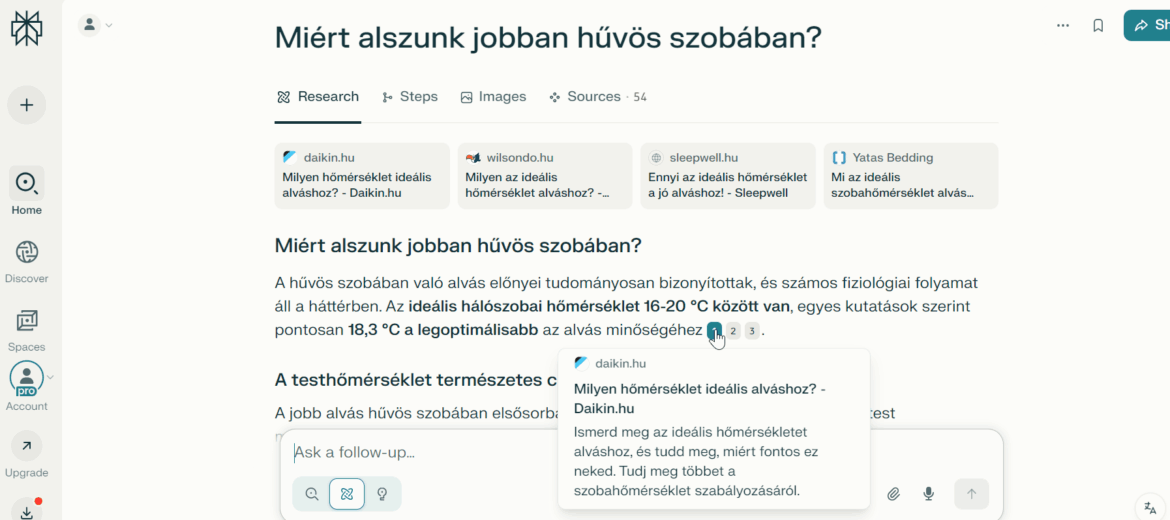 Perplexity AI kereső felület – intelligens keresési megoldás 2025