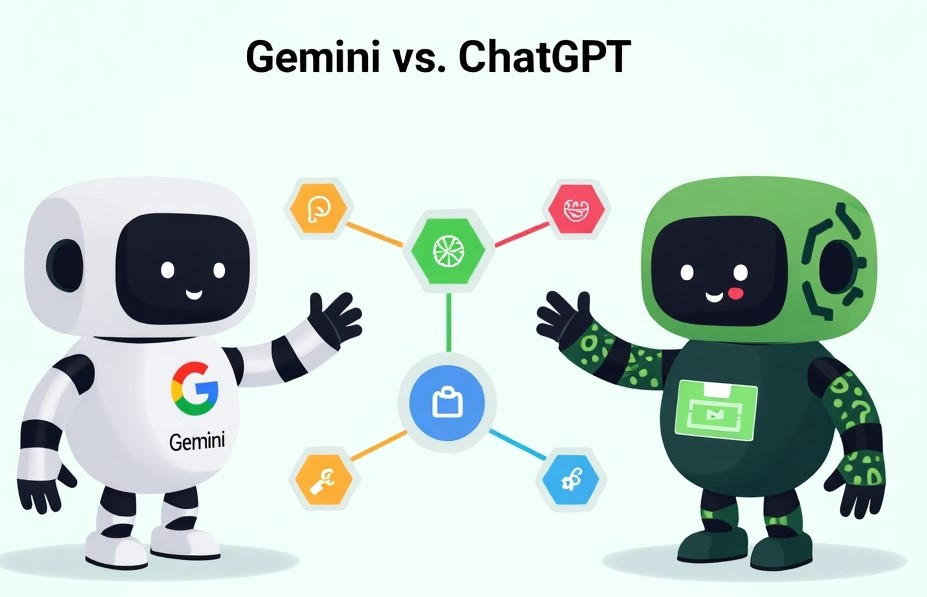 ChatGPT - Gemini, AI robotok
